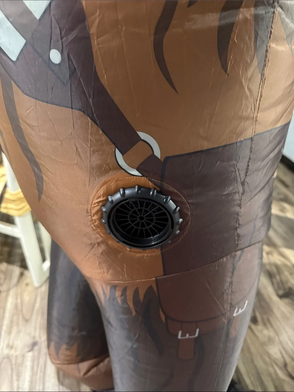 Inflatable Chewbacca Halloween Costume size adult 14+